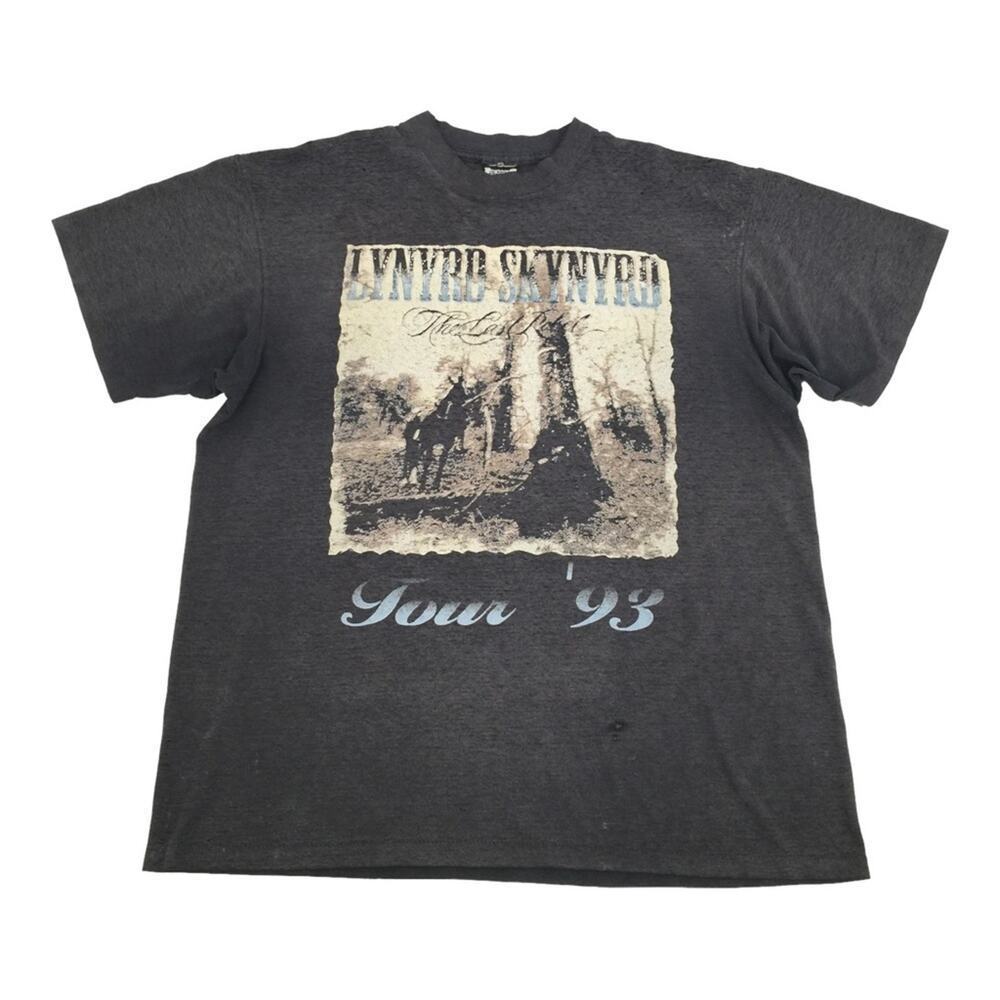 Vintage 1993 Lynyrd Skynyrd Tour Shirt Single Stitch Fits L/XL
